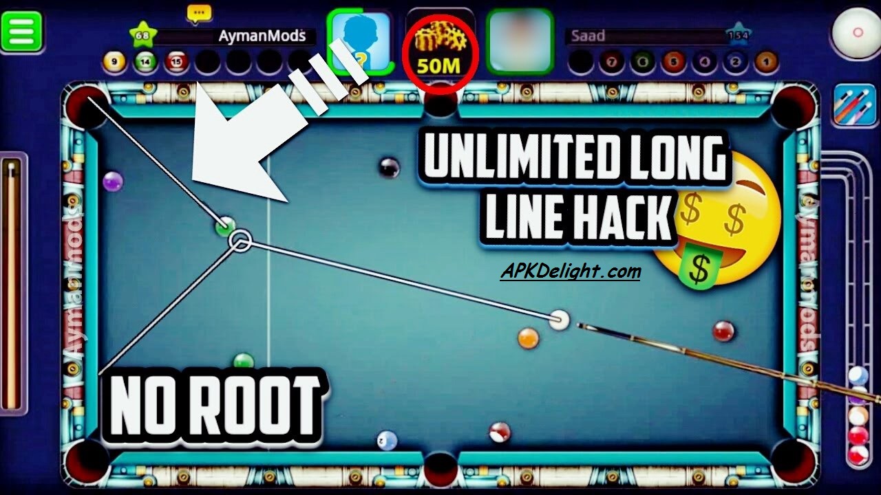 free download 8 ball pool hack for android