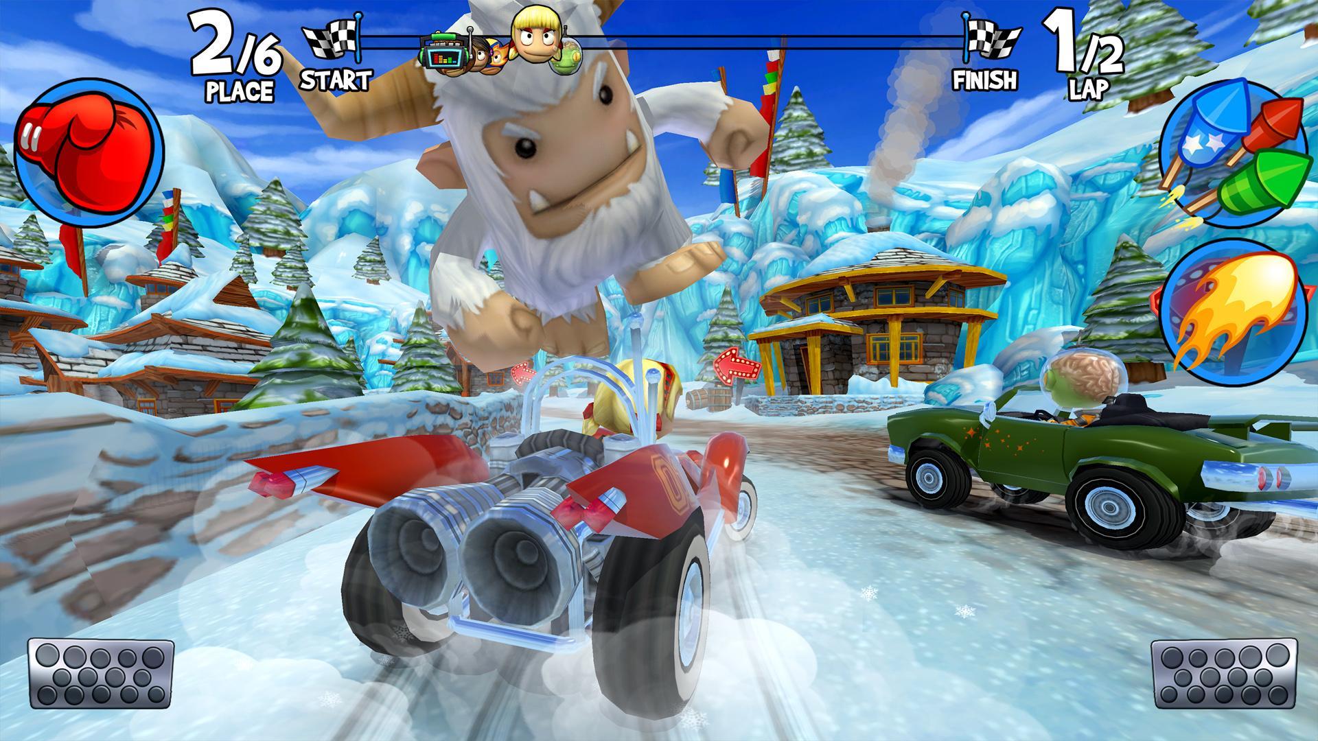 beach buggy racing hack mod apk